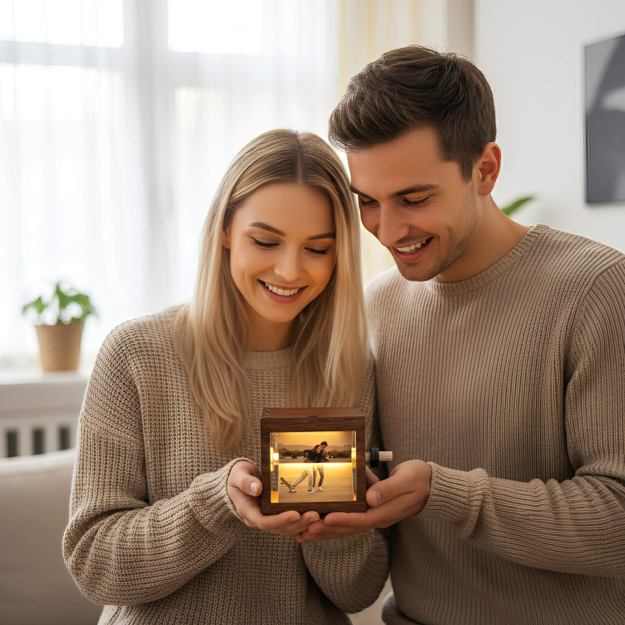 LED Işıklı Fotoğraf Kutusu